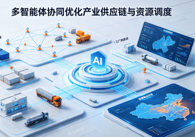 尖山区AI 智能体 Geo 优化重塑产业链空间调度体系，打通仓储运输全链路
